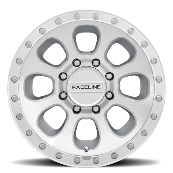 17x9 Raceline 961MC Bolt Machined 8x180 ET-12 CB130.81 Wheel