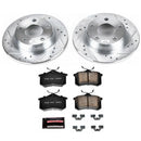PowerStop Z23 Daily Driver Carbon-Fiber Ceramic Brake Pad and Drilled & Slotted