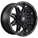 18X9 Fuel D531 HOSTAGE Matte Black 6X135/6X139.7 ET1 wheel/rim