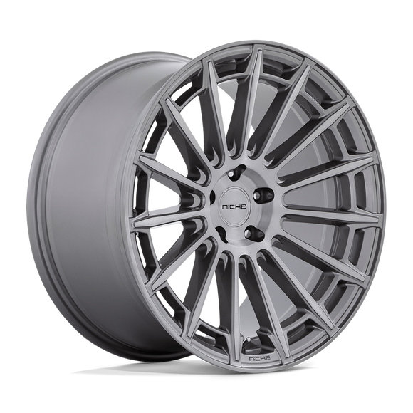 20X10.5 Niche 1PC M276 Amalfi Platinum 5X112 ET40 Wheel Rim