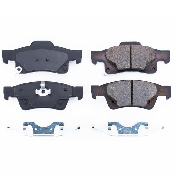 PowerStop Z17 Evolution Ceramic Brake Pads With Hardware