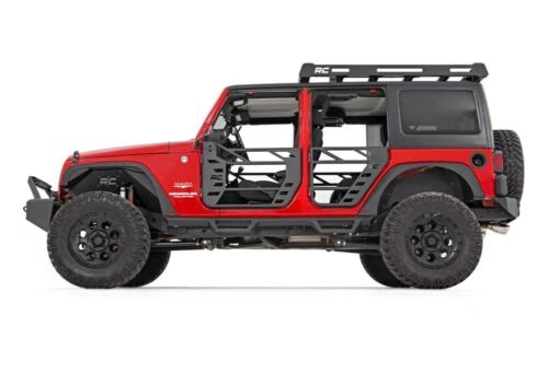 Rough Country Roof Rack Black Series Lights For Jeep Wrangler JK 07-18