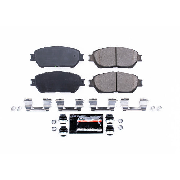 PowerStop Z23 Evolution Sport Carbon-Fiber Brake Pads With Hardware