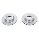 PowerStop Evolution Drilled Slotted Rotors Pair Front For Lexus GX460