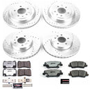 PowerStop Z26 Street Performance Ceramic Brake Pad and Drilled & Slotted Rotor K