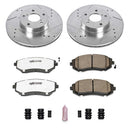 PowerStop Z26 Street Performance Ceramic Brake Pad and Drilled & Slotted Rotor K