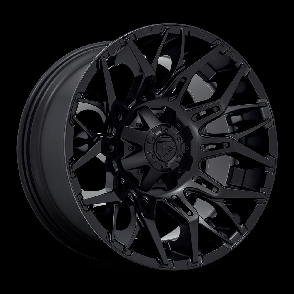 20X10 Fuel D772 TWITCH Blackout 6X135/6X139.7 ET-18 wheel/rim