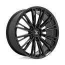 22x9.5 Asanti ABL30 Corona Gloss Black 6x120 ET30 CB66.9 Wheel Rim