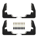 Westin Premier Oval Nerf Step Bar Mount Kit Powder Coated Black Steel 22-2005