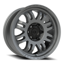 18x8.5 Vision 409 Inferno Satin Grey 6x139.7 6x5.5 ET0 Wheel Rim