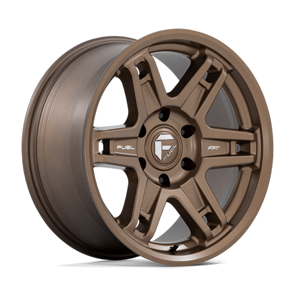 18x8.5 Fuel Off-Road D837 Slayer Matte Bronze 6x135 ET1 CB87.1 Wheel Rim