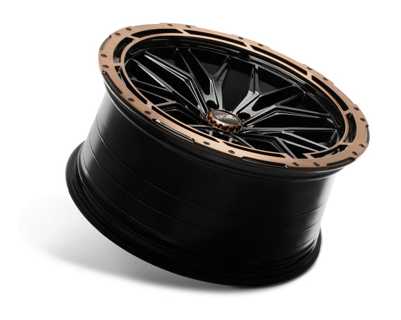 20x9.5 XXR 585 Black Bronze Ring Wheel 5x120 ET35 CB73.1