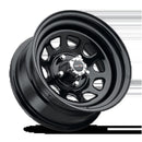 16x7 Vision 84H D Window Gloss Black 5x114.3 5x4.5 ET0 Wheel Rim