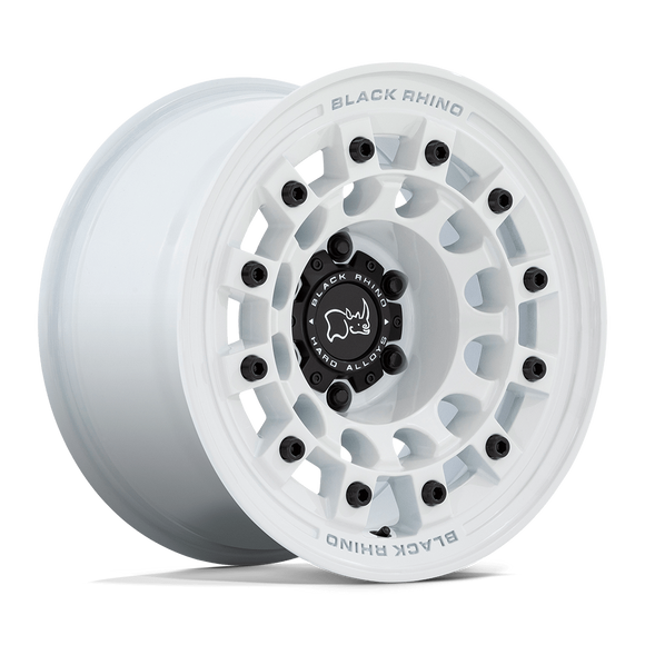 17X8 Black Rhino Fuji Gloss White 5X114.3 5X4.5 ET38 Wheel Rim