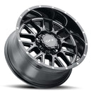 17x8.5 G-FX TM-5 Gloss Black Milled 6x135/139.7 ET18 wheel/rim-2