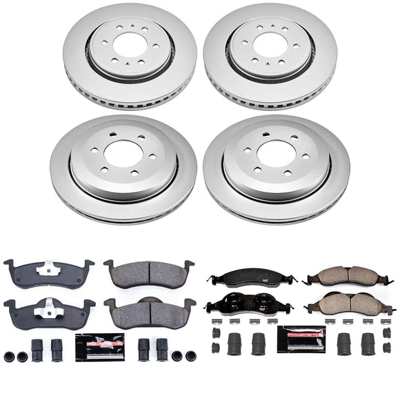 Z23 Daily Driver Premium Carbon-Fiber Ceramic Brake Pad and Fully Coated Rotor K