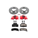 PowerStop Z23 Daily Driver Carbon-Fiber Ceramic Pads Drilled & Slotted Rotor & C