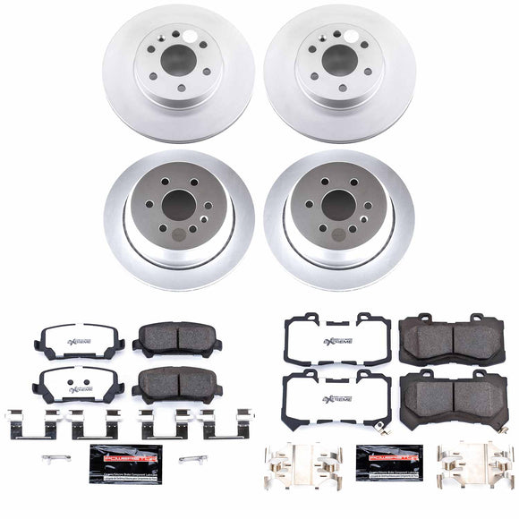 Z36 Truck & Tow Premium Carbon-Fiber Ceramic Brake Pad and Fully Coated Rotor Ki