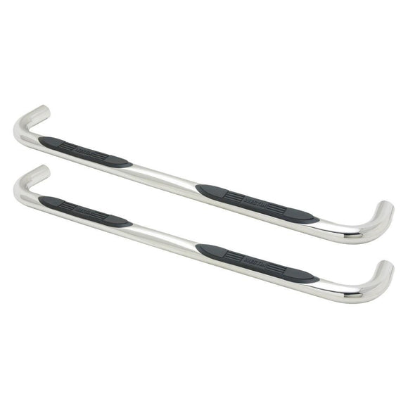 Westin E-Series 3 Nerf Step Bars Polished Polished Stainless Steel 23-3500
