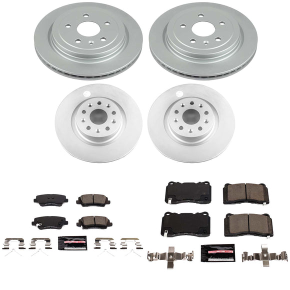Z23 Daily Driver Premium Carbon-Fiber Ceramic Brake Pad and Fully Coated Rotor K