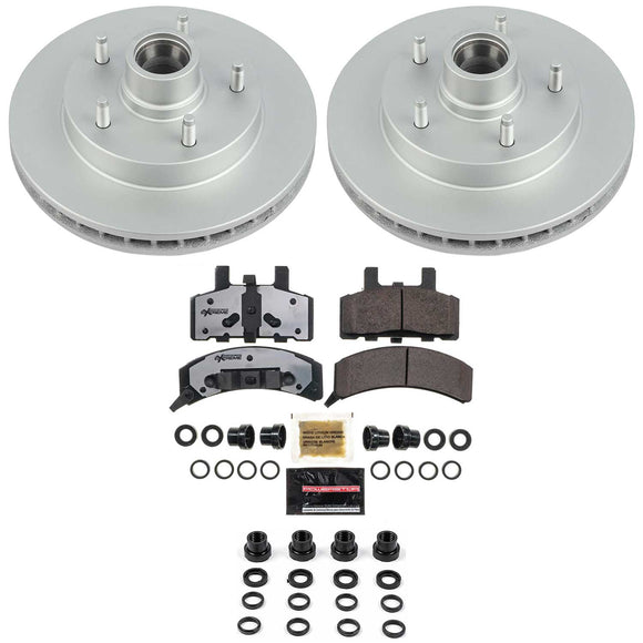 Z36 Truck & Tow Premium Carbon-Fiber Ceramic Brake Pad and Fully Coated Rotor Ki