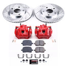 PowerStop Z23 Daily Driver Carbon-Fiber Ceramic Pads Drilled & Slotted Rotor & C