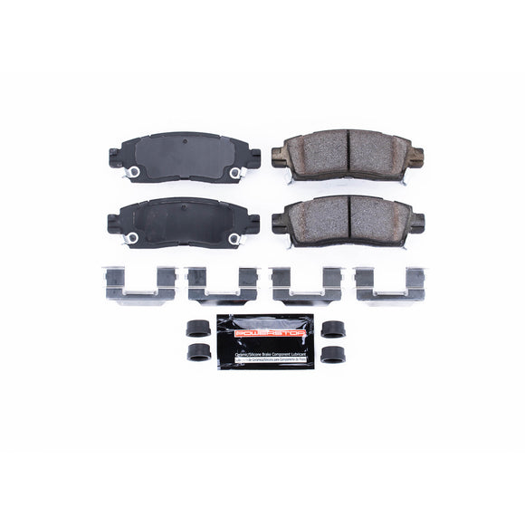 PowerStop Z23 Evolution Sport Carbon-Fiber Brake Pads With Hardware