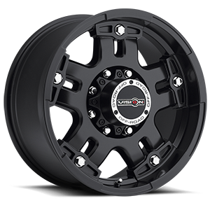 22x9.5 Vision 394 Warlord Machined Face Wheel 8x180 ET18 CB126