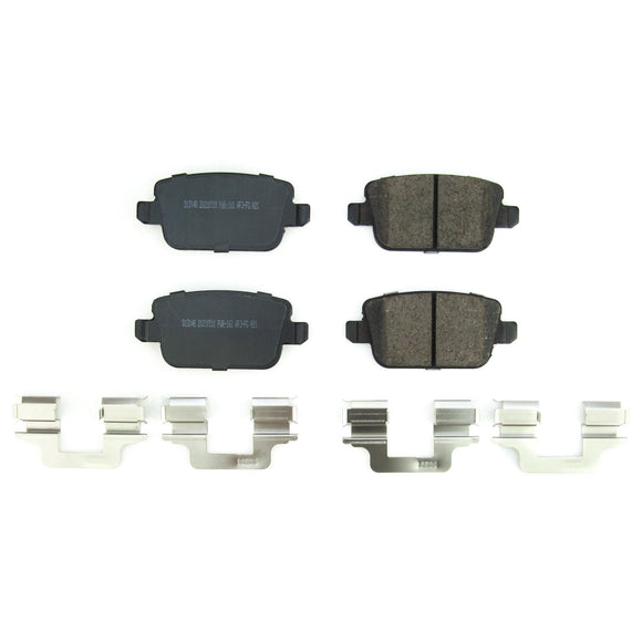 PowerStop Z17 Evolution Ceramic Brake Pads With Hardware