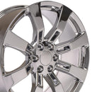 22" Replica Wheel CA82 Fits Cadillac Escalade Rim 22x9 Chrome Wheel