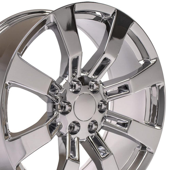 22" Replica Wheel CA82 Fits Cadillac Escalade Rim 22x9 Chrome Wheel