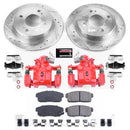PowerStop Z23 Daily Driver Carbon-Fiber Ceramic Pads Drilled & Slotted Rotor & C