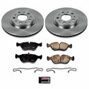 PowerStop OE Stock Replacement Low-Dust Ceramic Brake Pad and Rotor Kit