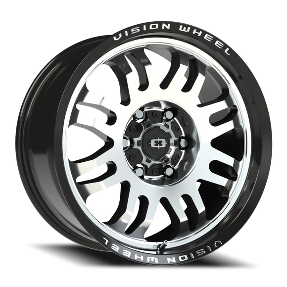 18x9 Vision 409 Inferno Black Wheel 6x135 ET12 CB87.1