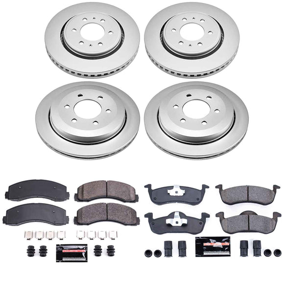 Z23 Daily Driver Premium Carbon-Fiber Ceramic Brake Pad and Fully Coated Rotor K