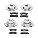 PowerStop Z23 Daily Driver Carbon-Fiber Ceramic Brake Pad and Drilled & Slotted
