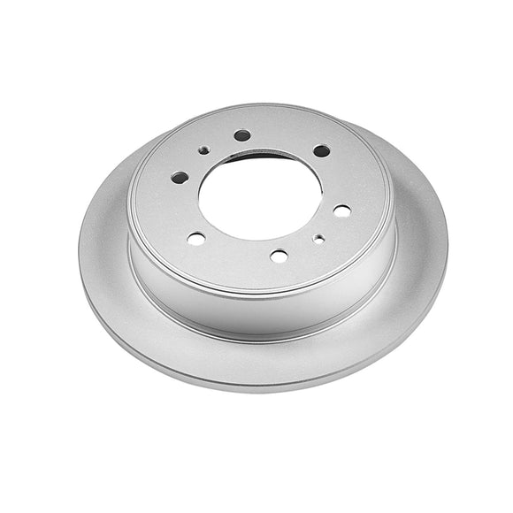 PowerStop Evolution Genuine Geomet Coated Rotors Rear For Hummer H3