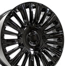 22" Replica CA92 fits Cadillac Escalade 22x9 Gloss Black