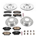 PowerStop Z23 Daily Driver Carbon-Fiber Ceramic Brake Pad and Drilled & Slotted