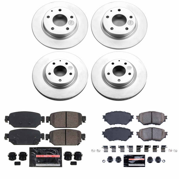 Z23 Daily Driver Premium Carbon-Fiber Ceramic Brake Pad and Fully Coated Rotor K