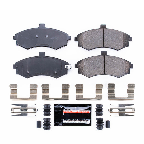 PowerStop Z23 Evolution Sport Carbon-Fiber Brake Pads With Hardware
