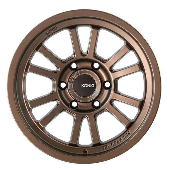 18x9 Konig HT1 Hyper Trail Satin Bronze 6x139.7 ET0 CB106.1 Wheel Rim