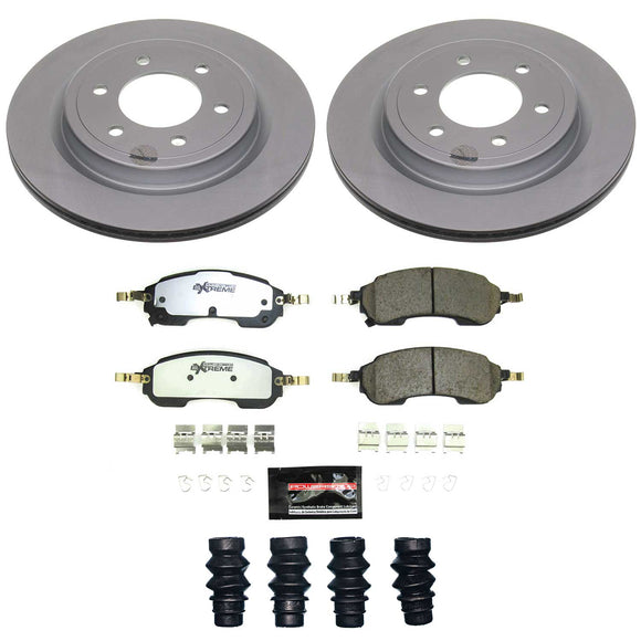 Z36 Truck & Tow Premium Carbon-Fiber Ceramic Brake Pad and Fully Coated Rotor Ki
