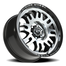 17x9 Vision 409 Inferno Black Wheel 6x120 ET12 CB67.1