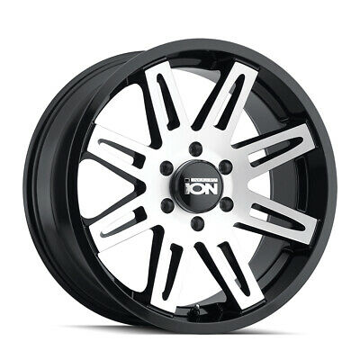 17X9 Ion Alloy 142 Black-Machined Wheel/Rim 5x127 ET-12 142-7973B