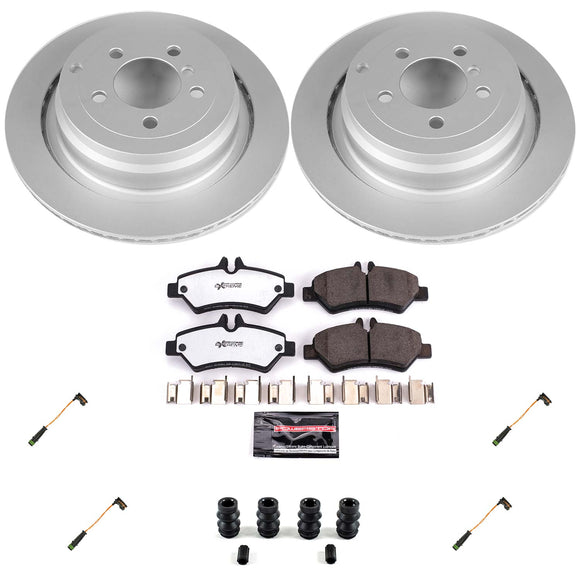 Z36 Truck & Tow Premium Carbon-Fiber Ceramic Brake Pad and Fully Coated Rotor Ki
