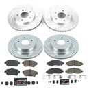 PowerStop Z23 Daily Driver Carbon-Fiber Ceramic Brake Pad and Drilled & Slotted