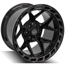 4Play Gen3 4P55 20x12 Black Brushed Face Tinted Wheel 6x135 ET-44 CB106.1