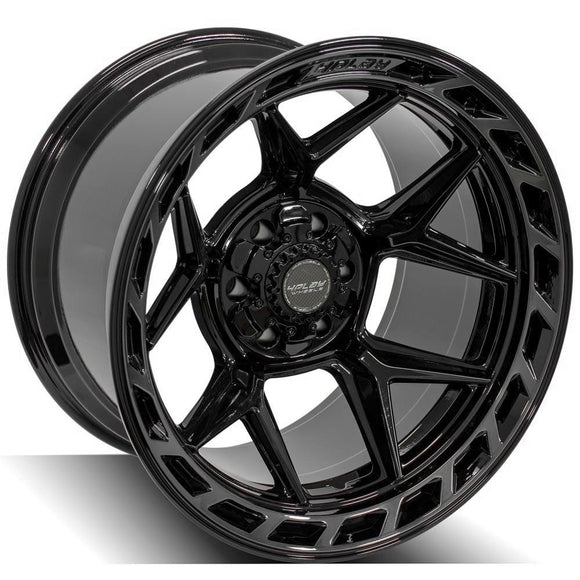 4Play Gen3 4P55 20x12 Black Brushed Face Tinted Wheel 6x135 ET-44 CB106.1