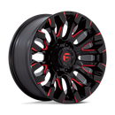 20x9 Fuel Off-Road D829 Quake Black 8x180 ET1 CB124.2 Wheel Rim